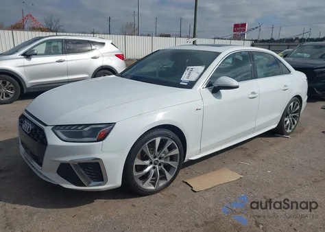 2020 Audi A4 Premium Plus 45 Tfsi Quattro S Tronic from USA, damaged, VIN WAUENAF48LA055864